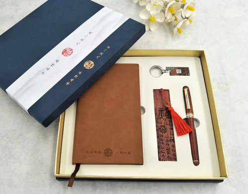 紅木筆記本四件套商務(wù)禮品  團(tuán)購(gòu)禮品 定制