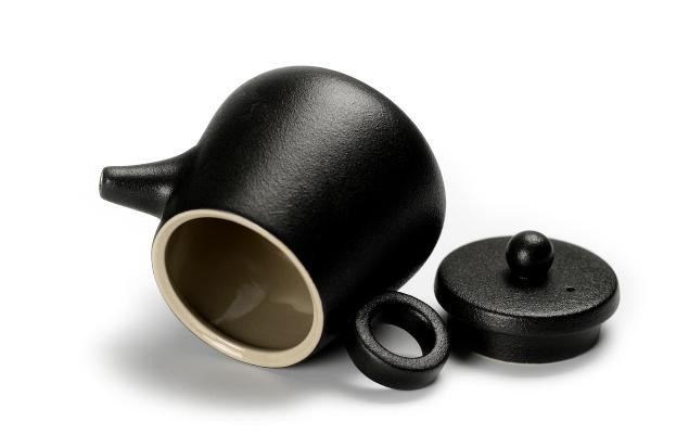 憶桐禮品雅韻粗陶茶具六件套團購禮品定制